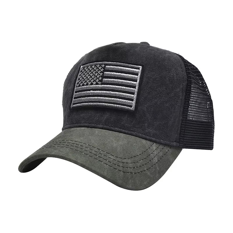 American  Flag Cap