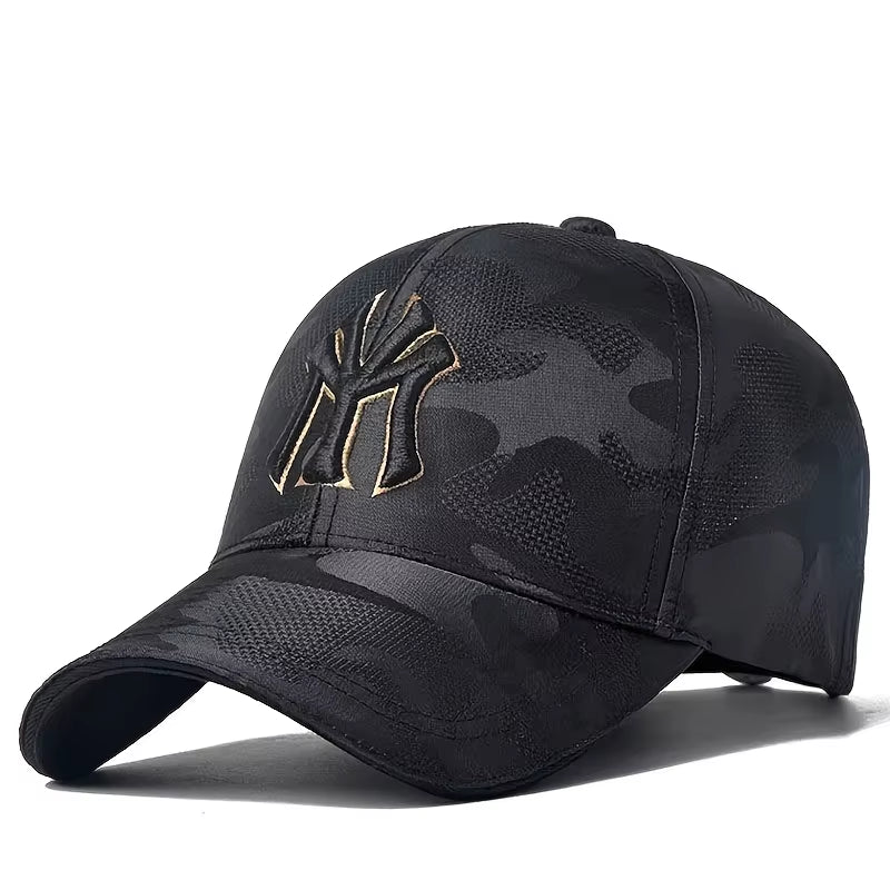 NY Camouflage Baseball Cap