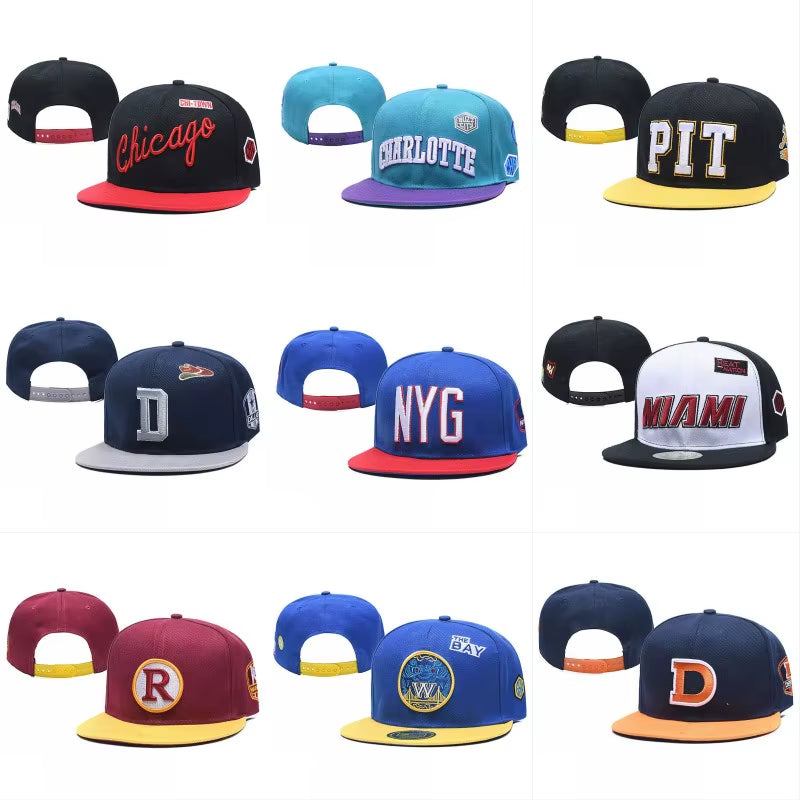 Flat Brimmed Snapbacks