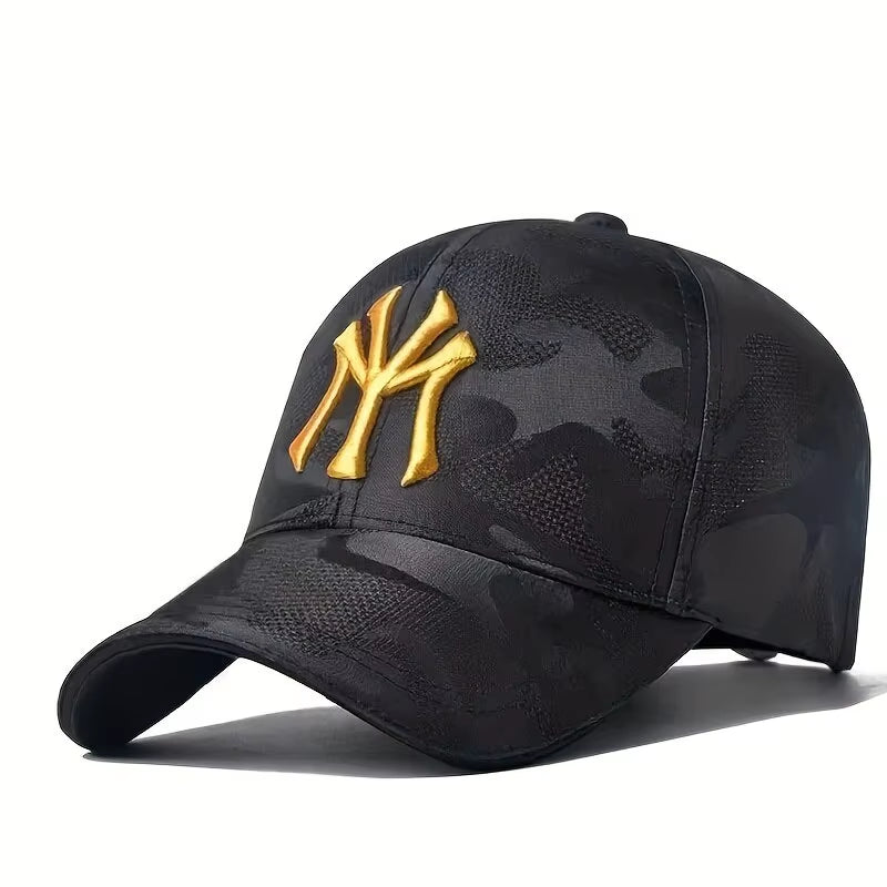 NY Camouflage Baseball Cap