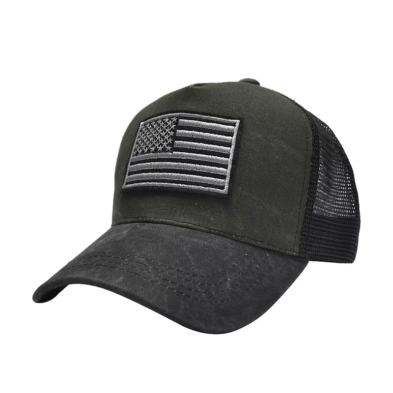 American  Flag Cap