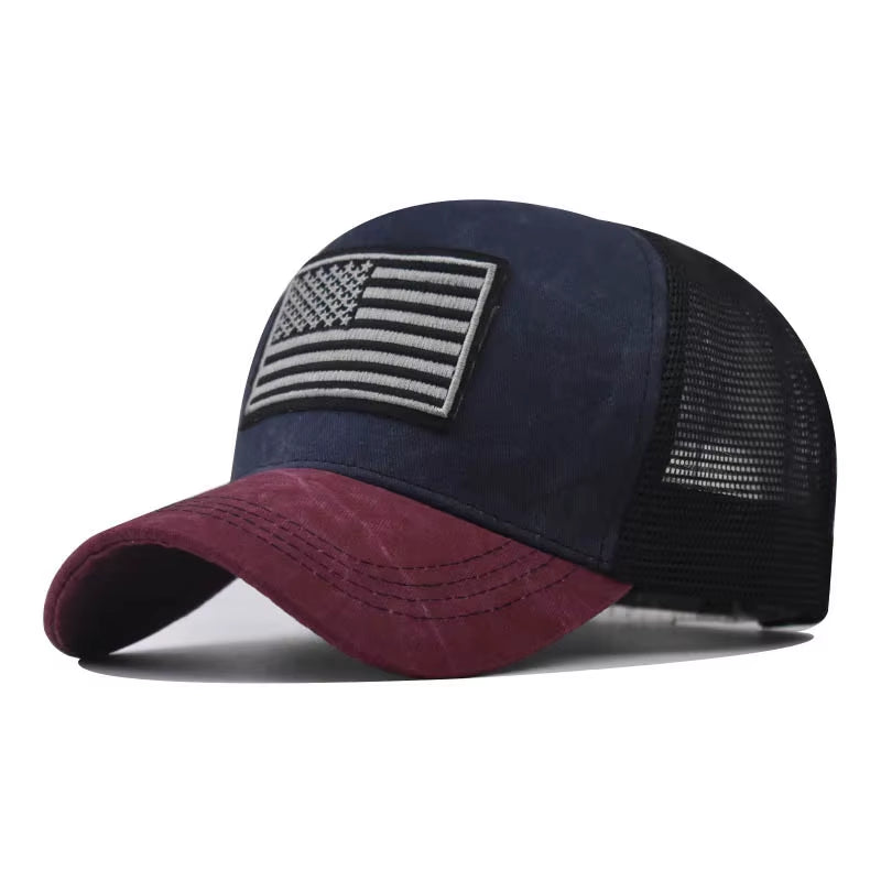 American  Flag Cap